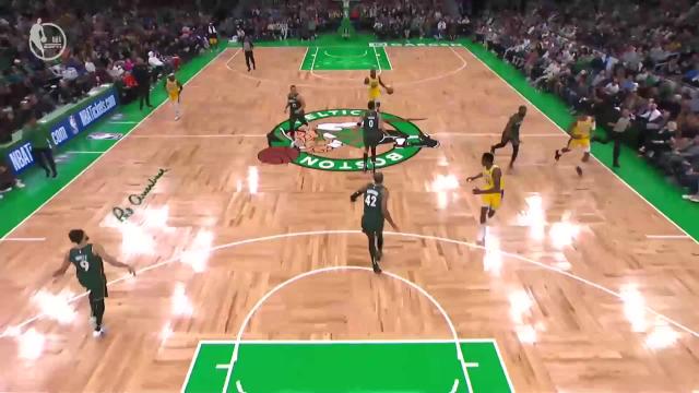 Thomas Bryant with a dunk vs the Boston Celtics