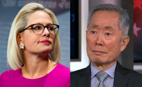 George Takei calls out bisexual senator Kyrsten Sinema over 'baffling' support for Equality Act …