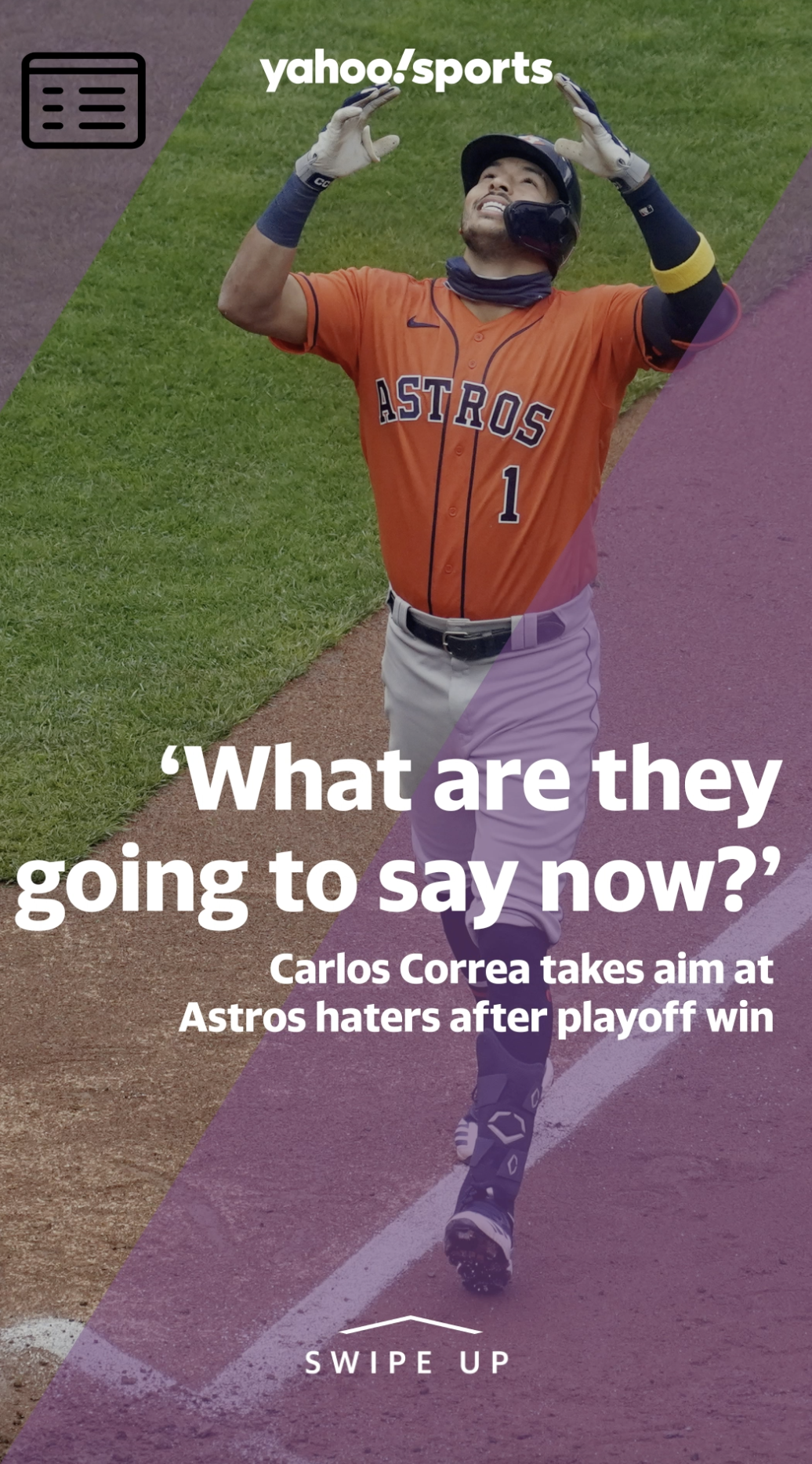 Carlos Correa on Astros critics: What will they say now?