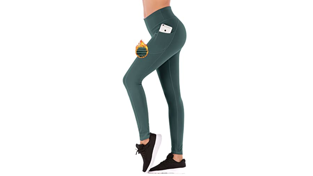 Beat the freezing temperatures: These $28 fleece-lined leggings