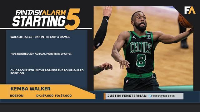 NBA DFS Starting Five: May 7 (Video)