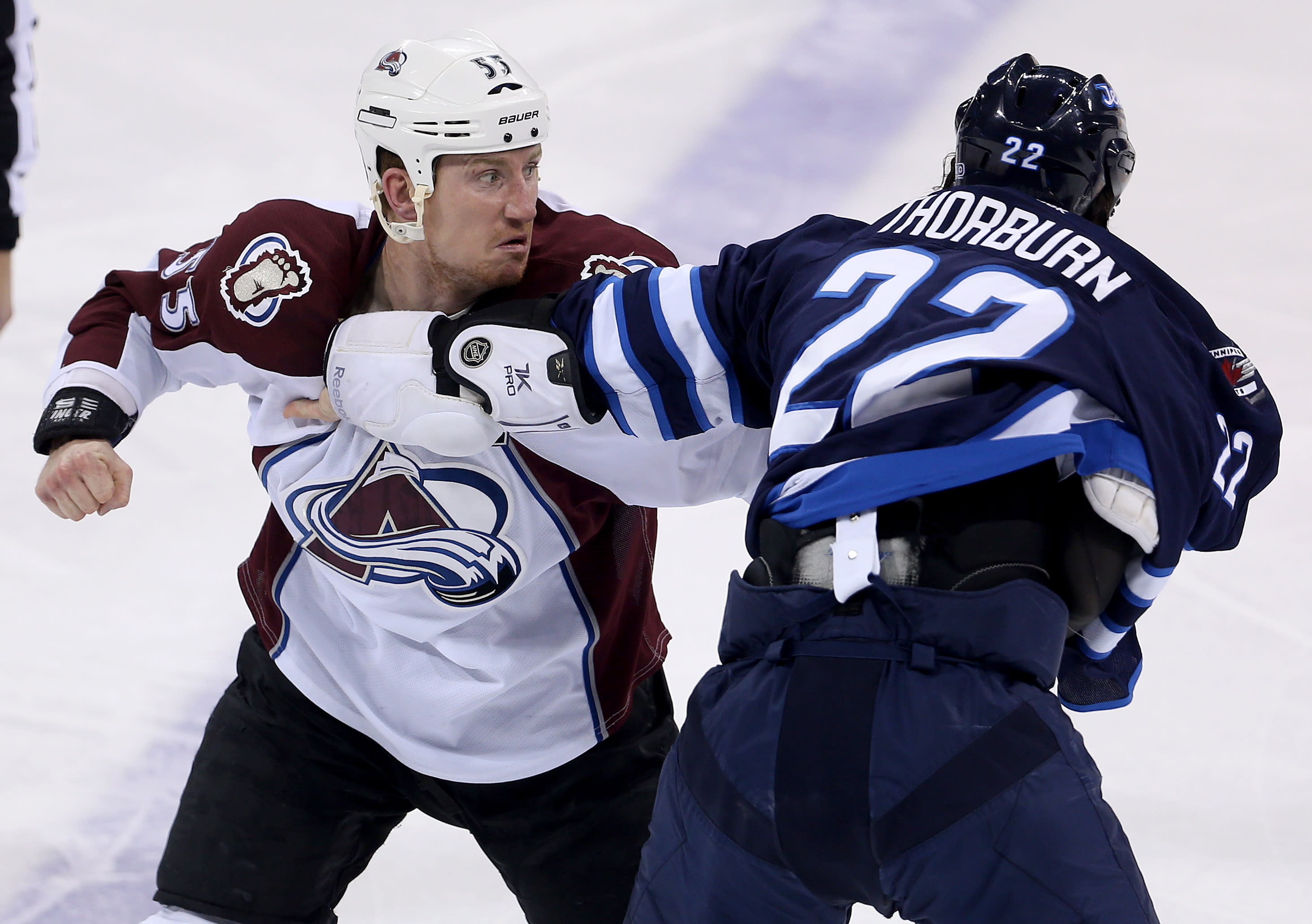 cody mcleod avalanche jersey