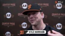 Harrison details how work on his slider helped vs. Pirates