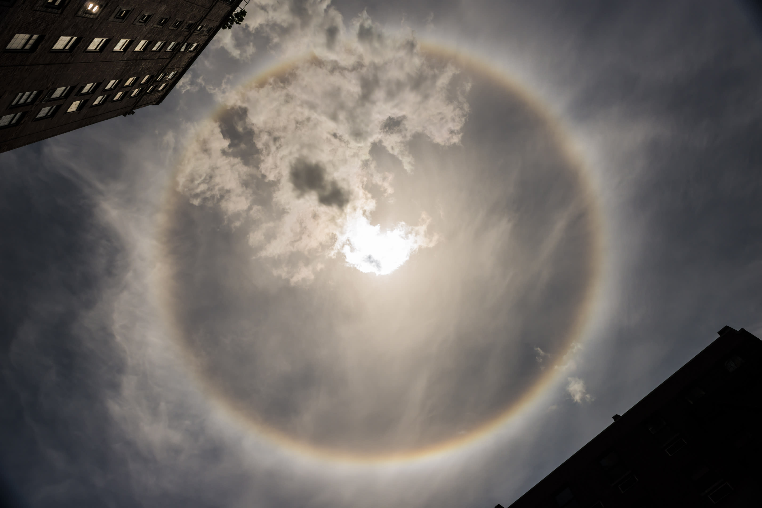 Amazing sun halos captured around the world