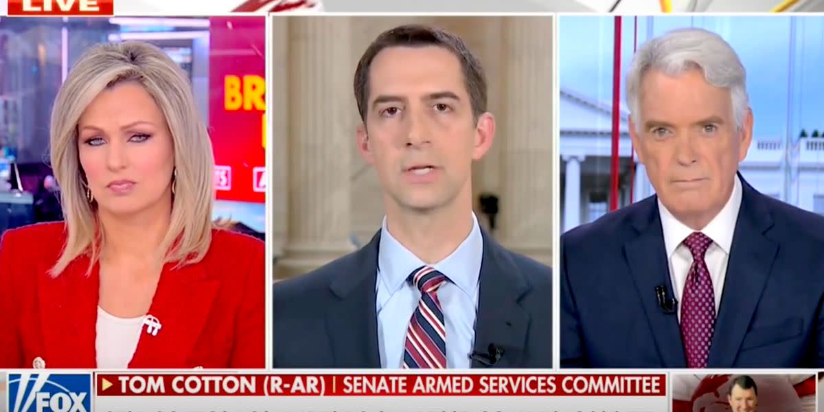 Fox News Host Confronts Tom Cotton Over Nazi Remark About Ketanji Brown Jackson