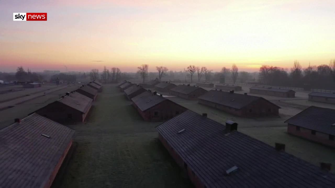 auschwitz drone tour