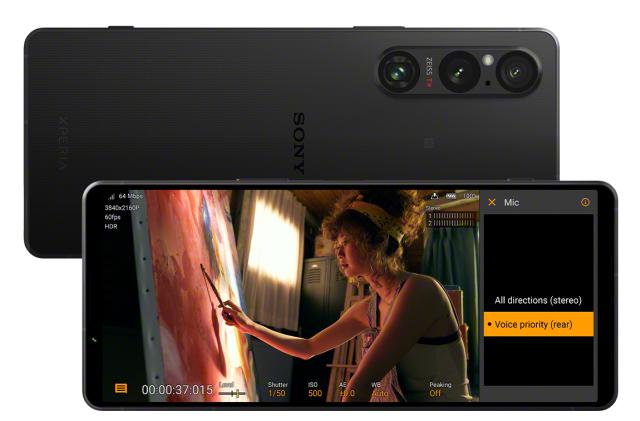 Sony's Xperia I V smartphone debuts vlogging features like 'Product Showcase'