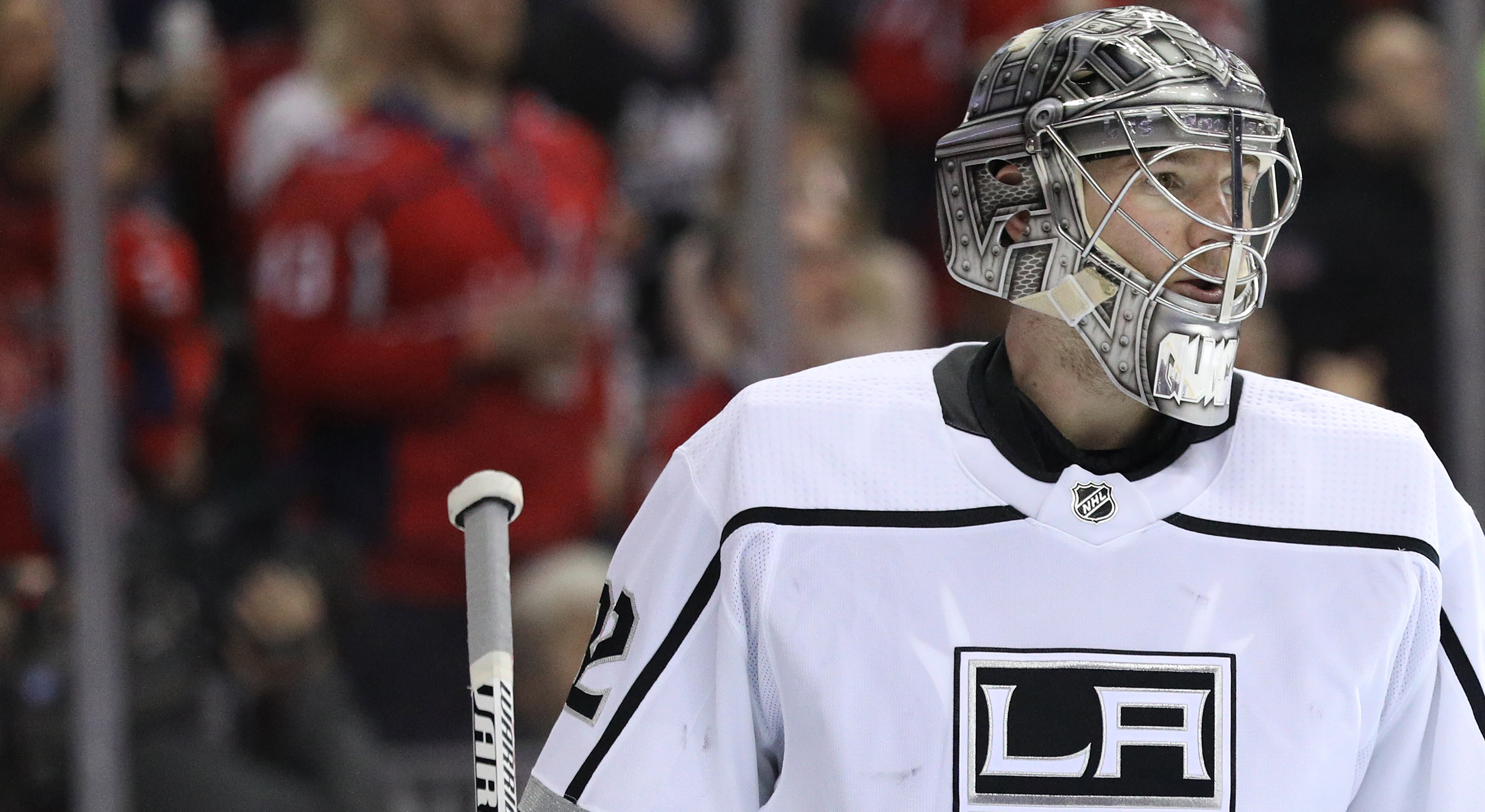 la kings goalie cut jersey