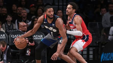 Mikal Bridges scores 27, helps Nets hang on to beat Wizards 102-94