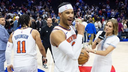 After failing to seal Game 5, Josh Hart's three helps Knicks advance to second round