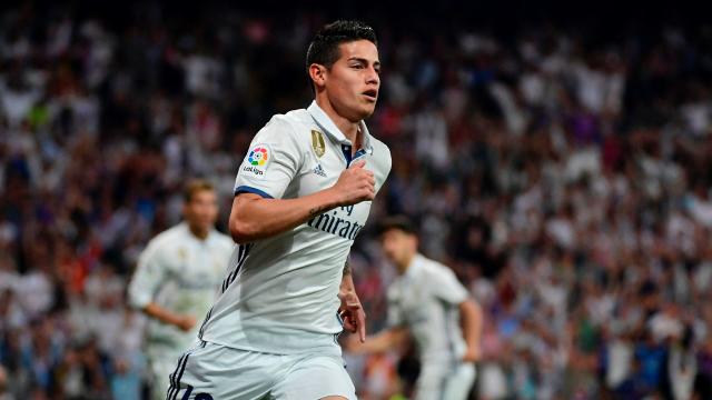 James Rodriguez Real Madrid Barcelona LaLiga 23042017