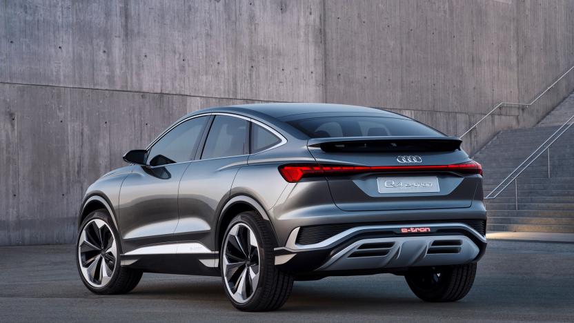 Audi Q4 Sportback e-tron concept ev