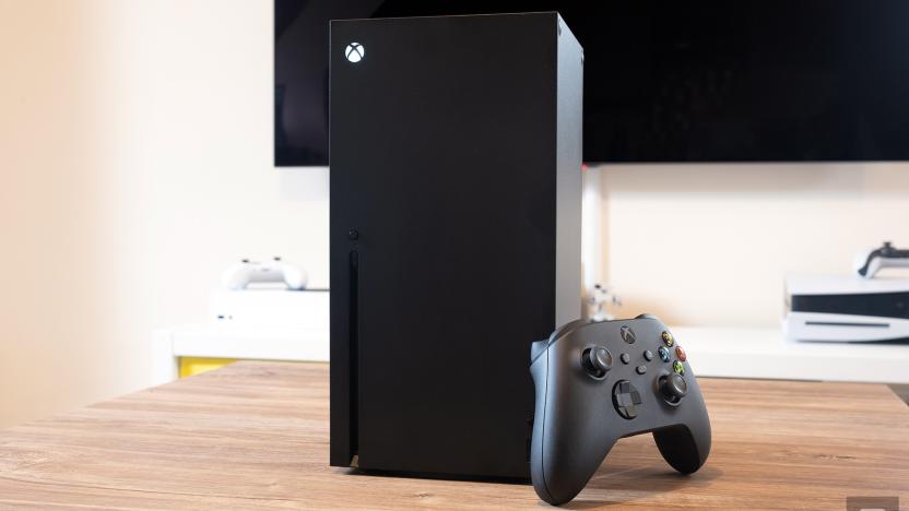 Microsoft Xbox Series X with Series S and PS5 in background