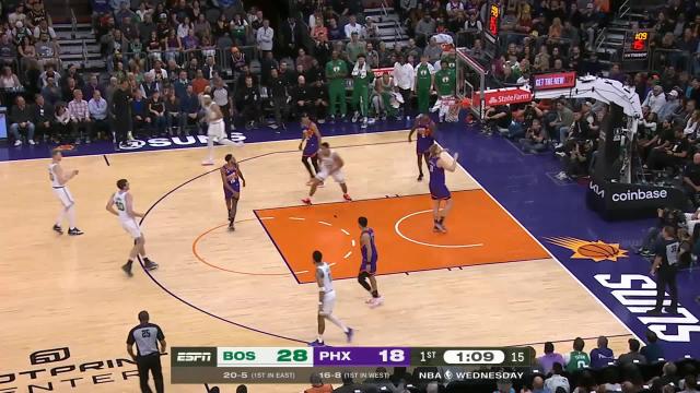 Malcolm Brogdon with a 2-pointer vs the Phoenix Suns