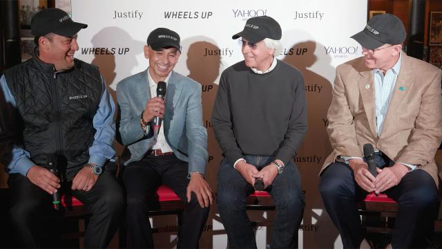 Team Justify looks ahead to Belmont Stakes