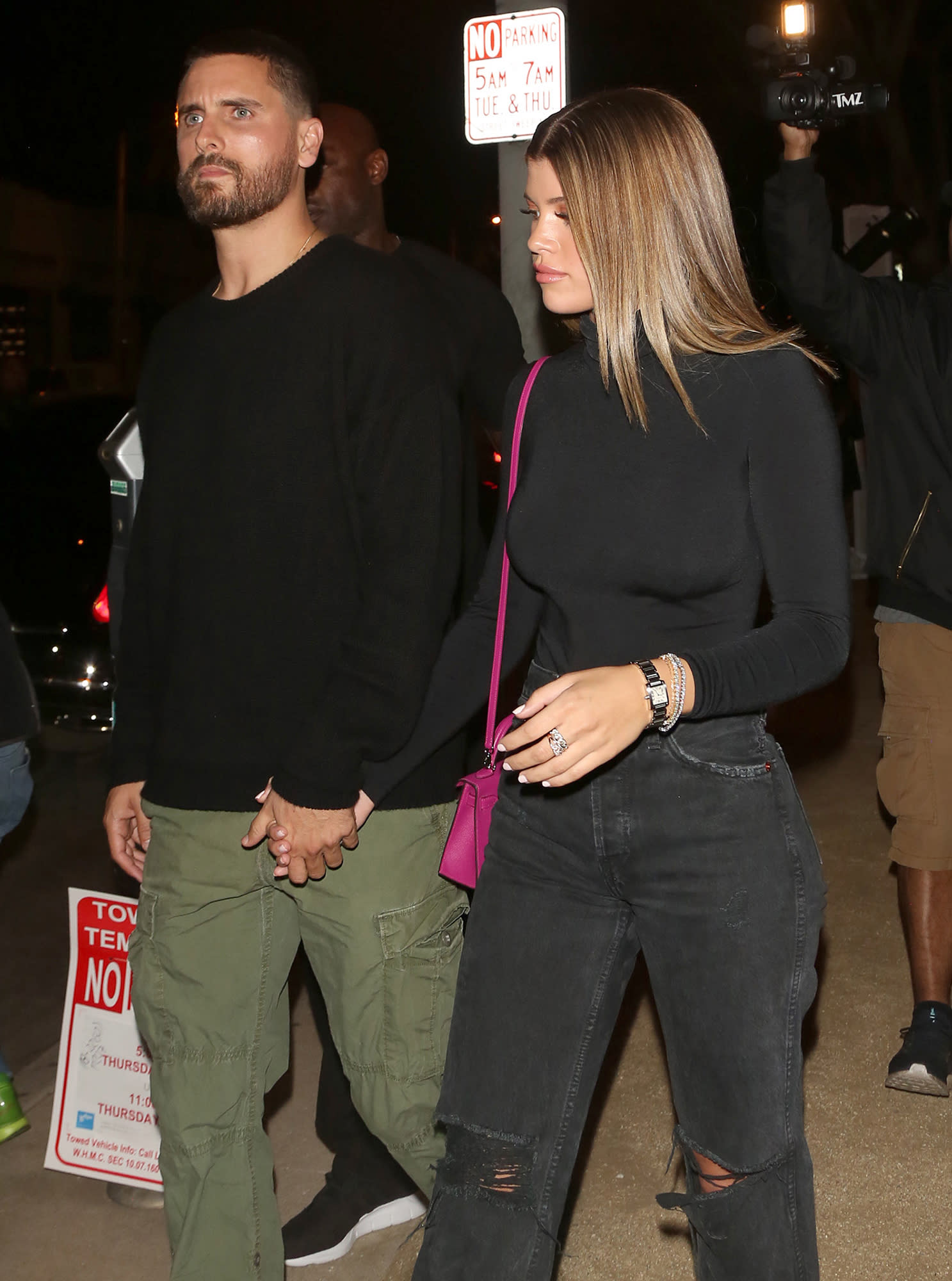 Scott Disick And Girlfriend Sofia Richie Hold Hands During L A Date Night