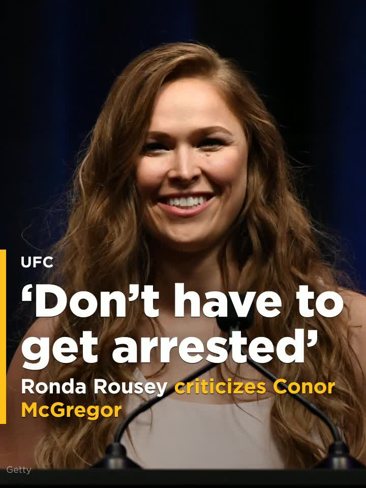 Ronda Rousey Criticizes Conor Mcgregor About Arrest And Lead Up To Fight With Khabib
