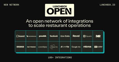LUNCHBOX LAUNCHES THE LARGEST NETWORK OF INTEGRATIONS, GIVING RESTAURANTS AND TECH COMPANIES ACCESS TO 100+ PARTNERS