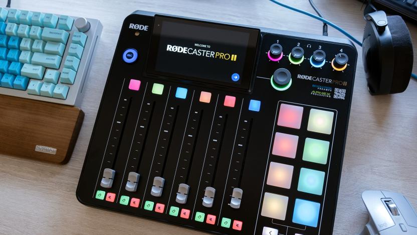 The new podcast mixing desk from Rode.