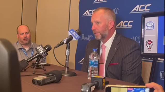 WATCH: NC State football coach Dave Doeren discusses ACC grant of rights, realignment