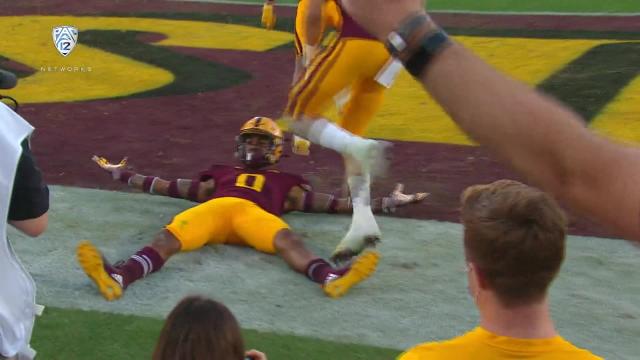 Recap: Arizona State football pulls away late to beat Arizona 38-15, win Territorial Cup for fifth straight season