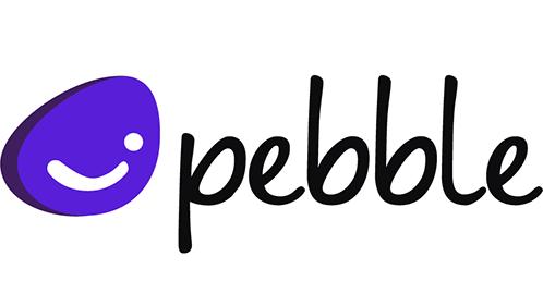 Pebble logo.