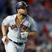 Michael Brantley Preview, Player Props: Astros vs. Rangers - ALCS Game 1