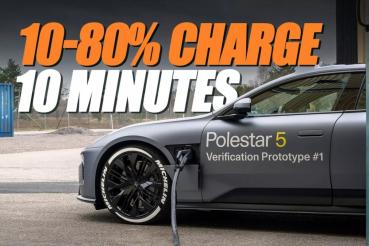 Polestar快充技術進步 充電時間與加油時間越來越接近了