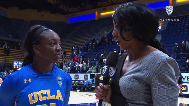 UCLA's Michaela Onyenwere praises Japrece Dean's leadership after overtime win 