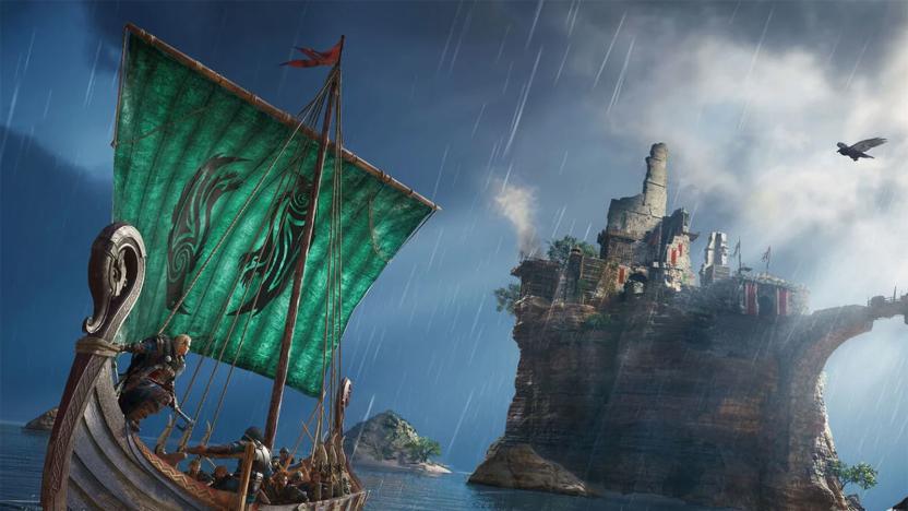 A longboat in 'Assassin's Creed Valhalla'