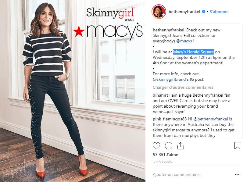 bethenny frankel skinny girl jeans