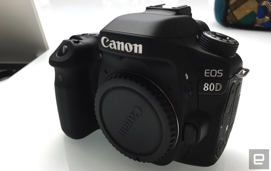 Canon's EOS 80D DSLR is designed for the semi-pro crowd