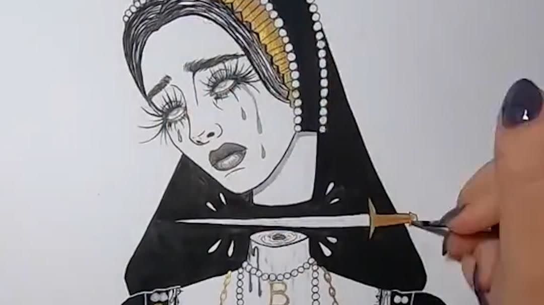 Artist creates beautiful illustrations of women in folklore [Video]