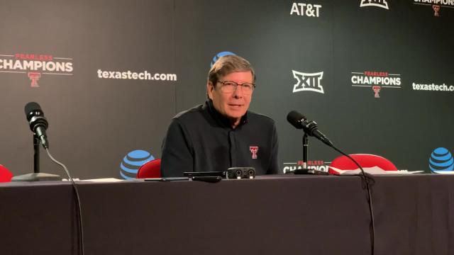 Texas Tech coach Mark Adams discusses losing 23-point lead, defeating Georgetown