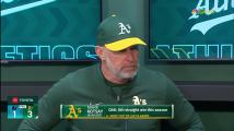 Kotsay praises Sears, Erceg in A's 3-1 win over Marlins