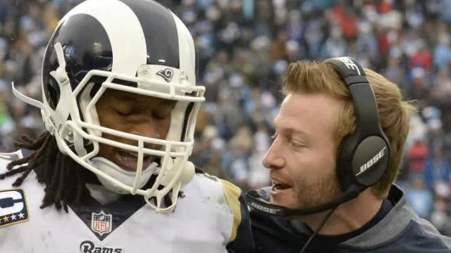 Sean McVay offers evasive answer on whether Todd Gurley will go to Hawaii with Rams