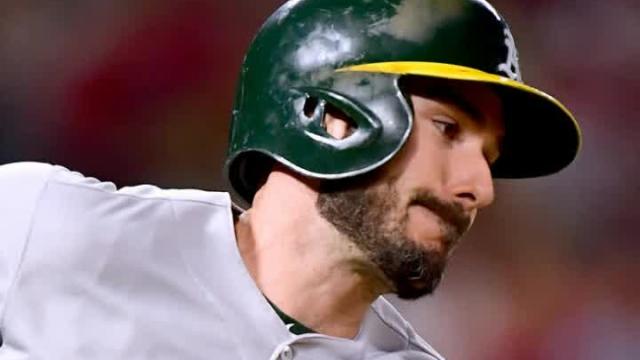 A's Matt Joyce allegedly uses gay slur during heated exchange with fan