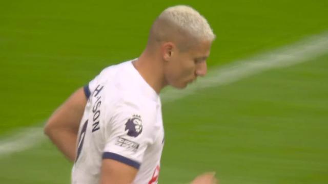 Richarlison gets a goal back for Tottenham