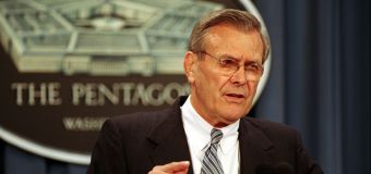 'We share the news of the passing of Donald Rumsfeld'