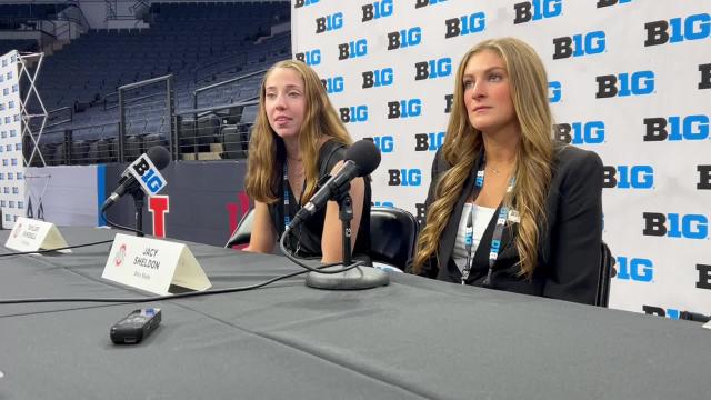 Ohio State's Taylor Mikesell, Jacy Sheldon speak at Big Ten media day