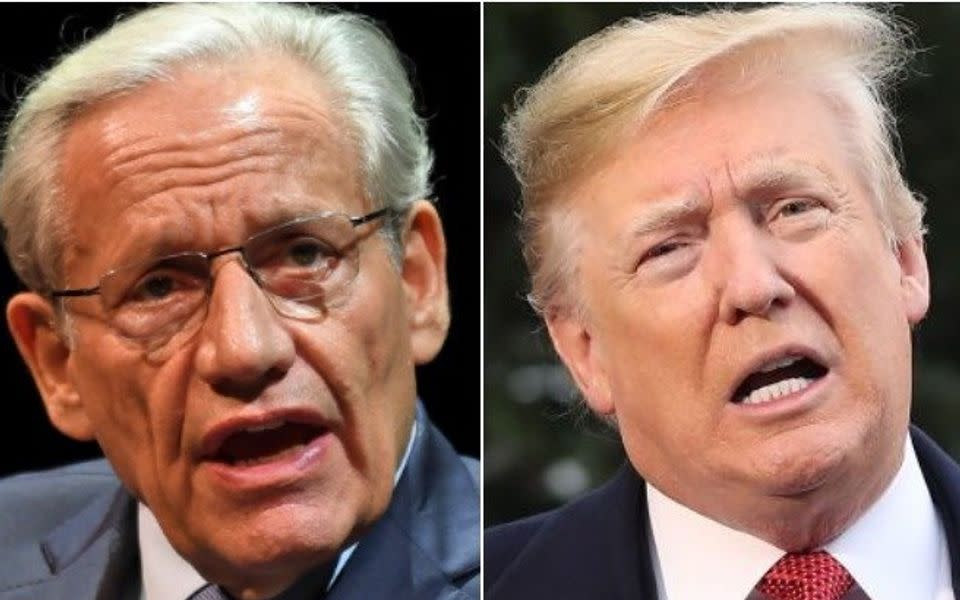 'We'll Sue Him': Trump Claims Bob Woodward Audiobook Interview Tapes 'Belong To ..