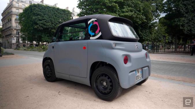 Driving Citroen's pint-sized Ami EV is as fun as it looks | Engadget