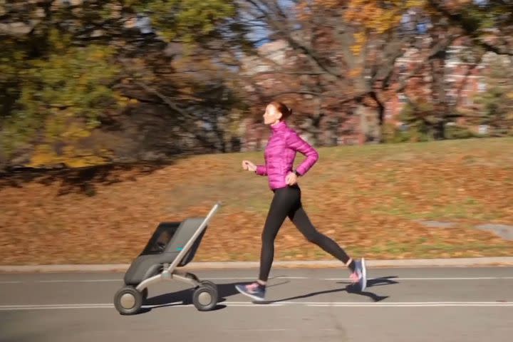 hands free stroller