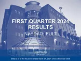 Fulton Financial Corporation Announces First Quarter 2024 Results