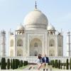 William e Kate insieme al Taj Mahal, sulla &quot;panchina di Diana&quot;
