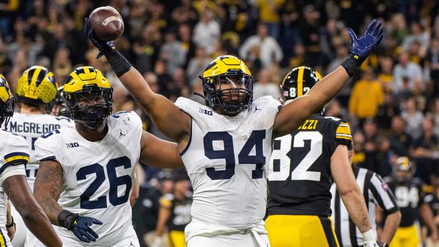 Highlights: Michigan beats Iowa, wins B1G title