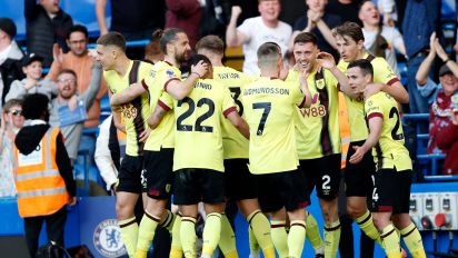  - Ten-man Burnley twice came from behind to grab a point that inevitably increased the pressure on Chelsea manager Mauricio