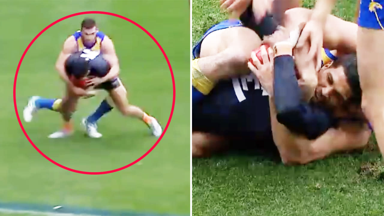 'That's a disgrace': AFL world erupts over 'horrific' moment - Yahoo Sport Australia