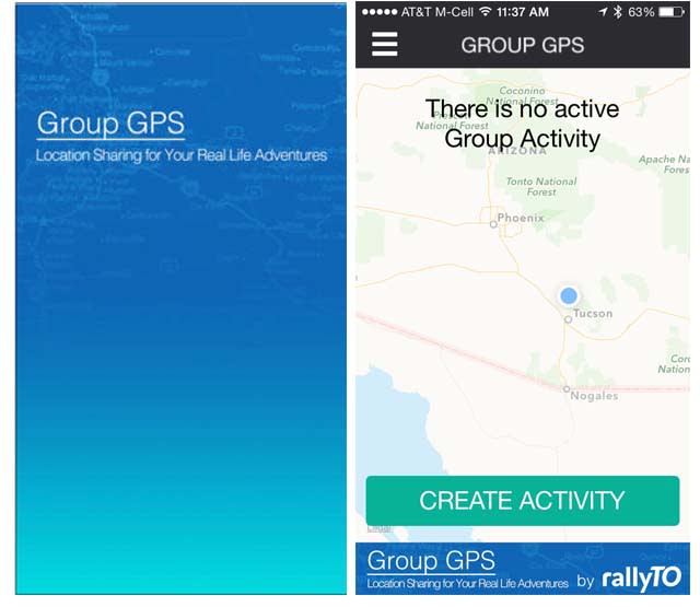 Group GPS is a great app for hikers, bikers, and those wanting to stay in touch