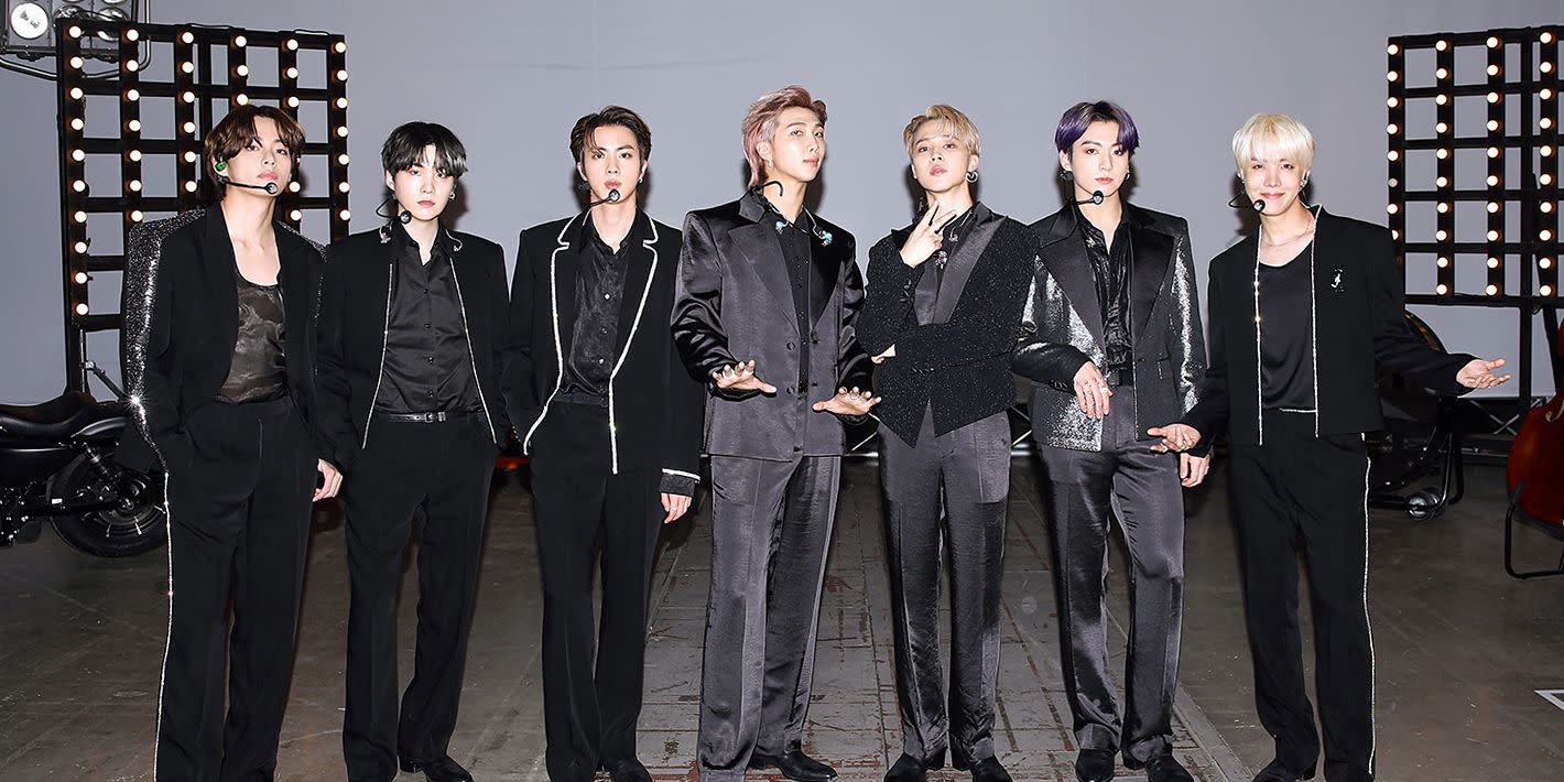 BTS Outdid Themselves in Sharp Black Suits at the 2021 Billboard Music